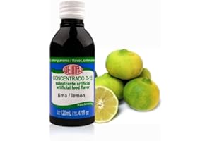 Deiman Artificial Food Flavoring Sweet Lime Concentrate D-15(4 fl oz)