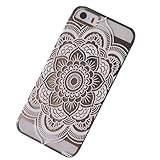 ABC(TM) 2015, Henna Full Mandala Floral Dream Catcher/Elephant Hindu Ganesh Case Cover for iPhone 5 5S (Dream Catcher)