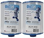 2 New Unicel 6CH-940 Waterway Vita Aber Spa Filter Replacement Cartridges 6CH940
