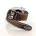 Kartice Compatible with Apple Watch Band, Leather Watch Band Strap Bracelet Replacement Wrist Band with Adapter Clasp (Dark Brown 42mm)