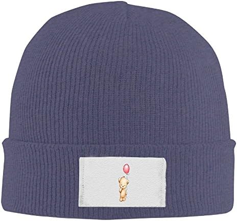 GHWERTG Drawn Balloon Teddy Bear Beanie Hats Fashion Unisex Best Knit Caps Warm