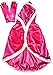 Enchantly Girls Princess Dress Up Cape and Gloves Fits Age 3 (Pink)