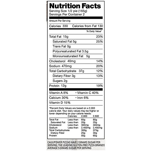 3 CAULIPOWER+Margherita+Cauliflower+Pizzas+Non+GMO