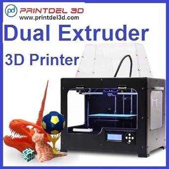 3d Printer Dual Extruder Large Print Area Professional Grade For 3d Printing Support Multi Material All Latest Filament And Multi Color Print Amazon In Industrial Scientific