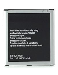 Cleantt - Batería de repuesto para Samsung Galaxy Grand Prime G530, Galaxy J5, Galaxy J3, J320A J320V EB-BG530BBU EB-BG530BBE J5-G530P (ión de litio, 2600 mAh)