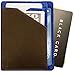Conceal Plus Card Blocr Minimalist Wallet Slim RFID Blocking Credit Card Wallet (Brown Leather & Blue Suede)