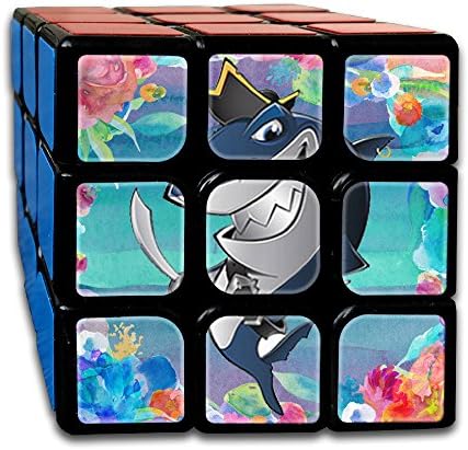 ColorSee Cool Shark Rubik's Cube 3x3 Brain Training Game Magic Cube For Kids Or Adults With New Vivid Color