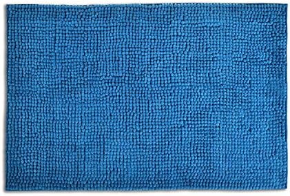 Allure Bath Fashions Chenille Bobble Bath Mat, Thick & Soft Non Slip Door Mat, Must-Have Bathroom Accessory, 50cm x 80cm, Turquoise
