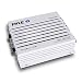 Pyle 2.1 Bluetooth Marine Amplifier Receiver - Waterproof 4 Channel Wireless Bridgeable Audio Amp for Stereo Speaker with 400 Watt Power Dual MOSFET Supply, GAIN Level and LED Indicator - PLMRA410BT