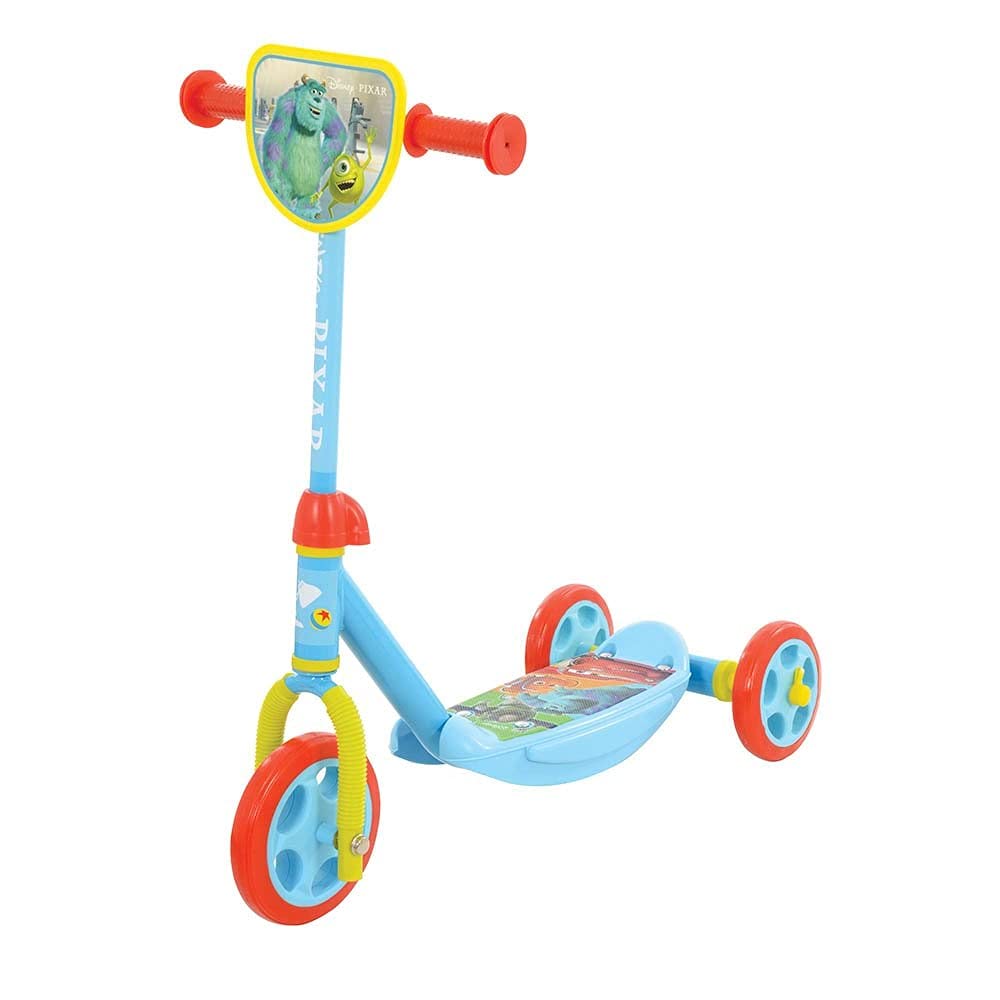 Disney Unisex-Youth Pixar Switch It Multi Character 2in1 10' Training Bike, Multicoloured, 10inch