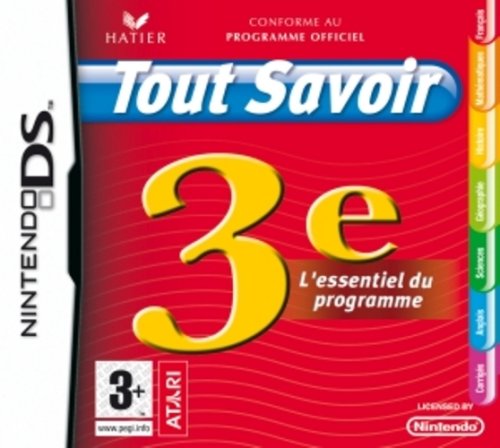 Tout Savoir 3ème