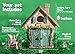 Joykick Fairy Garden House Kit - Hand Painted with Opening Doors and Miniature Fairy Figurine with Accessories - Indoor Outdoor Set of 4 pcs for Home or Lawn Decor