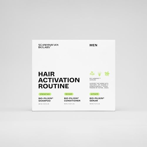 Scandinavian Biolabs Bio-Pilixin® Routine Für Frauen – Gegen Haarausfall, Stärkt Haarwurzeln, Klinisch Getestet