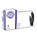 SupplyMaster SMPBKNE6L Premium Black Nitrile Exam Disposable Gloves - 6 Mil, Powder Free, Non-Sterile, Latex Free, Textured, Ambidextrous, Large, Pack of 400