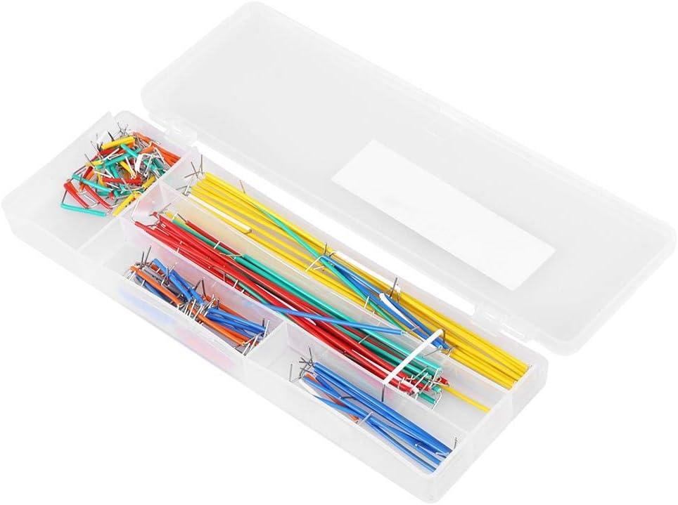 YWBL-WH Jumper Wire Kit 140 Pcs,14 Lengths Breadboard Jumper Wire Kit Assorted Jumper Wires DIY Shield Accessories with Storage Box - Image 3