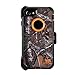 iPhone 7 Case, [Shockproof] [Drop Protection] [Heavy Duty] Tough Rugged Hybrid Hard Shell Cover Case with Belt-Clip for Apple iPhone 7 [4.7 inch] (i7-Orange-Case)