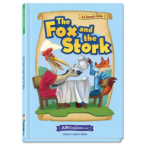 The Fox and the Stork - Hardcover book from ABCmouse
