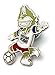 FIFA World Cup Russia 2018 Mascot Pin Zabivaka The Wolf