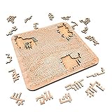Mind Bending Wooden Jigsaw Puzzle | Aztec Labyrinth