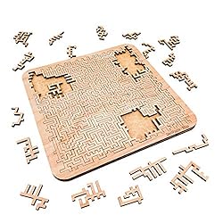 Mind Bending Wooden Jigsaw Puzzle | Aztec Labyrinth