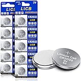 LiCB CR2032 3V Lithium Battery(10-Pack)