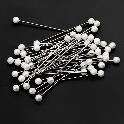 Push Pins, Map pins 200 PCS 1.5 in Pearlized Ball Head Pins Straight Pins Sewing Pins for DIY Sewing Crafts