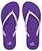 Showaflops Womens' Antimicrobial Shower & Water Sandals for Pool, Beach, Dorm and Gym - Elongated Heart Collection