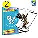 Screen Proetctor for Galaxy S9 Plus, Cavalrywolf [2-Pack] Premiun 3D Tempered Glass [Full Coverage] [Scratch Terminator] [Ultra Clear] [9H Hardness] Screen Protector for Samsung Galaxy S9 Plus