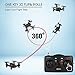DROCON Hacker Drone, RC Quadcopter Micro Mini Drone with 720P HD Camera, Headless Mode, Easy to Trim, 360 Degree Flip