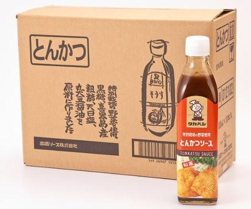 X10 this vegetable used tonkatsu sauce 300ml bottle of Takahashi source special cultivation