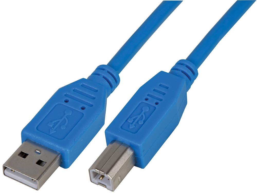 Pro Signal PSG91463 Lead, USB2.0 A Male to B Male, Blue, 1 m