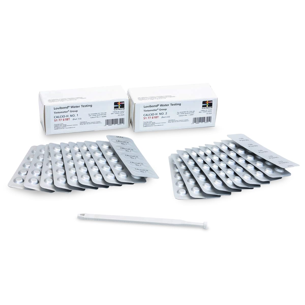 Lovibond - Calcium Hardness Tablets | Accurate Water Testing for Photometers | Suitable for Pools, Spas, Drinking Water, Industrial Use | 100 Pack | Compatible with Palintest DPD3