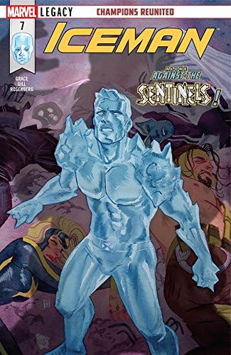 ICEMAN #7 ((MARVEL LEGACY)) ((Regular Cover)) - Marvel Comics - 2017 - 1st Printing