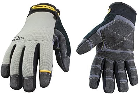 Youngstown Glove 05-3080-70-M General Utility lined with KEVLAR Glove Medium, Gray by Youngstown Glove