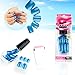 CLAVUZ Full Cover False Nails Tips Press On Nail Manicure Fashion Design Short Length No Need Glue Color Collection Set