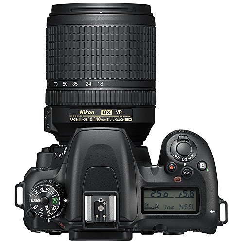 Nikon D7500 Black Digital SLR Camera with 18-140mm VR & 70-300mm f/4-5.6 SLD DG Macro Telephoto Lens + Accessory Bundle - Thumbnail 7