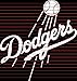 Dodgers Sticker (Decal) - 6