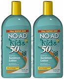 No-Ad Kids Sunscreen Lotion Spf 50 16 oz (Pack of 2)