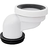 Milageto Full Flush Offset Toilet Flange, Change Place Connector, Easy Install Adapter Toilet Flange Shifter for Closestool D
