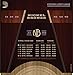 D'Addario Acoustic Guitar Strings, Nickel Bronze, NB1152, Custom Light Gauge 11-52, 6-String Set, Pack of 1