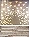 Laeacco 3x5ft Sparkling Gold Hearts Baby Photo Backdrop Rustic Wooden Floor Background Newborn Baby Kids Portraits Studio Abstract Glitter Hearts Background Birthday Party Holiday Festive Photo Props