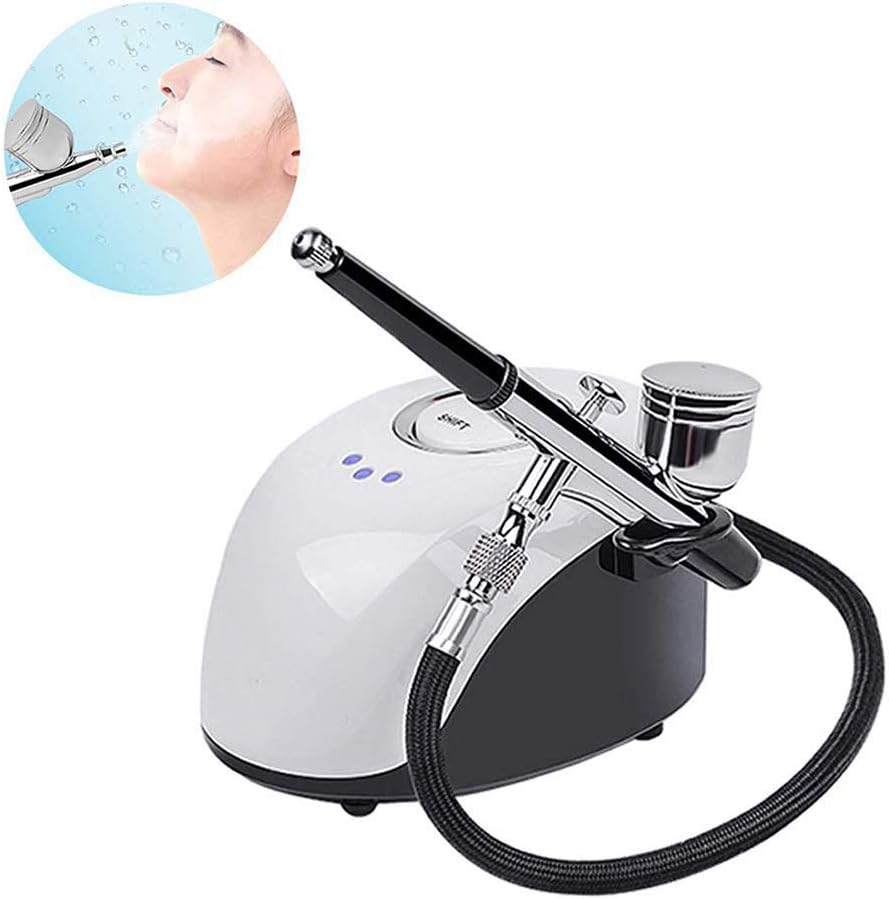 LIUJIE Facial Spa Steamer Oxygen Spray Machine Water Sprayer Professional Home Spa Facial Care Portable Beauty Moisturizing Device