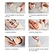 LOUTYTUO Mid-Autumn Festival Hand-Pressure Mooncake Mold Cookie Stamps DIY Pastry Tool With 6 Pcs Flower Mode Pattern