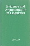 Evidence and Argumentation in Linguistics, , 3110072726