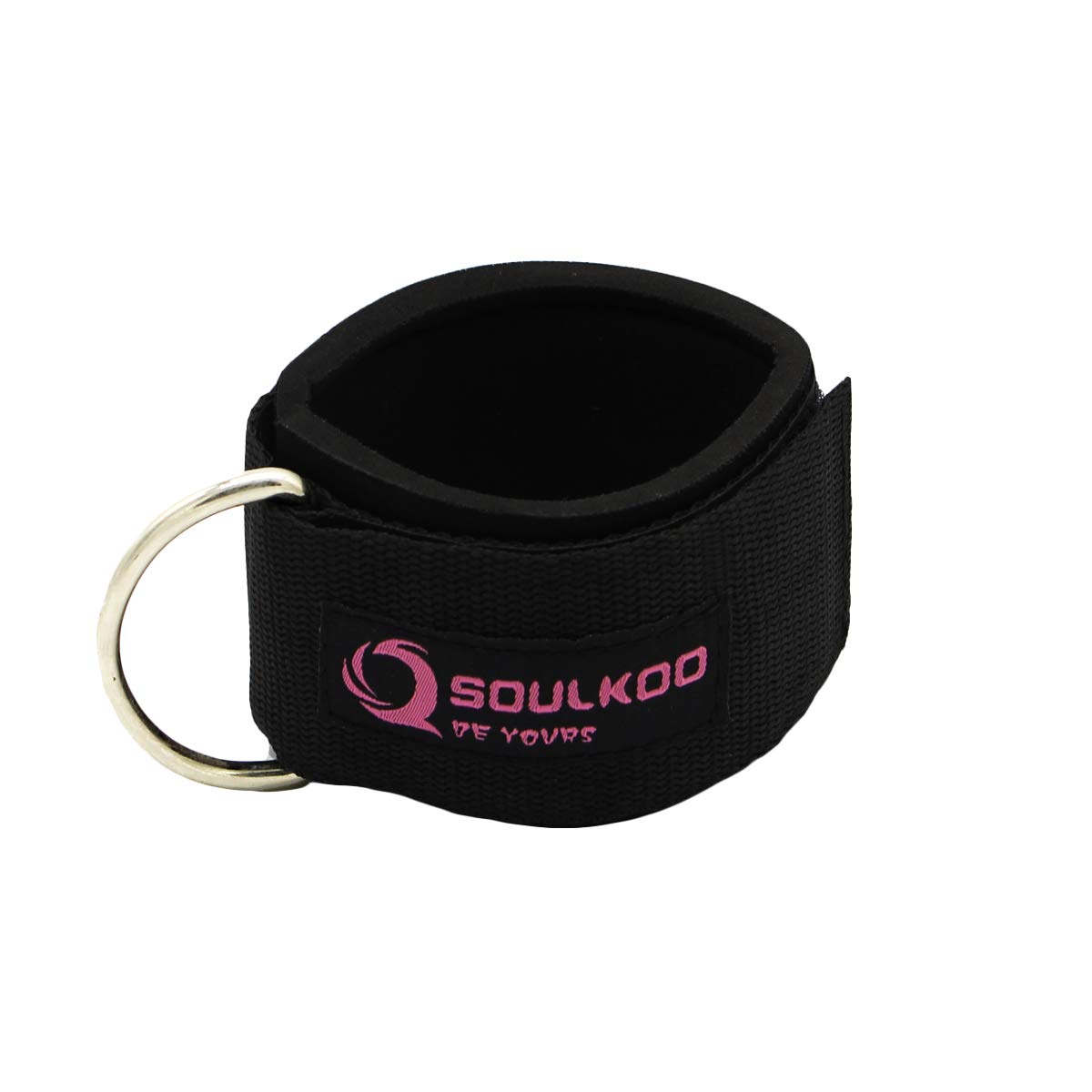 soulkoo Fitness Padded Ankle Straps for Cable Machines/Ankle Cuffs for Resistance Tube Bands