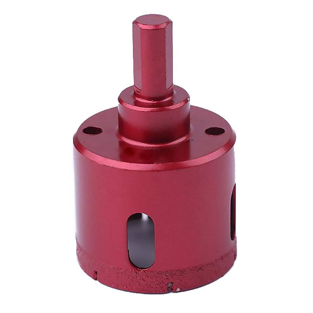 ExcInter 1PCS 45mm Diamond Drill Bit Brazing Core Hole Saw Extractor Remover Tools for Tile Glass Marble Ceramic