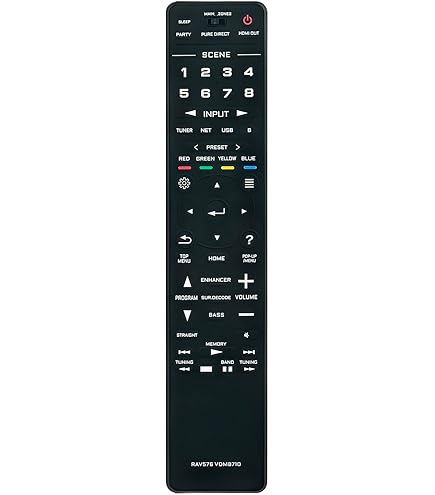 Amazon.com: ZZ475600 RAV570 RXV685 RXA780 Yamaha Remote