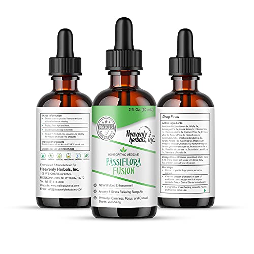 Passiflora Fusion Drops Passionflower Natural Mood Enhancement