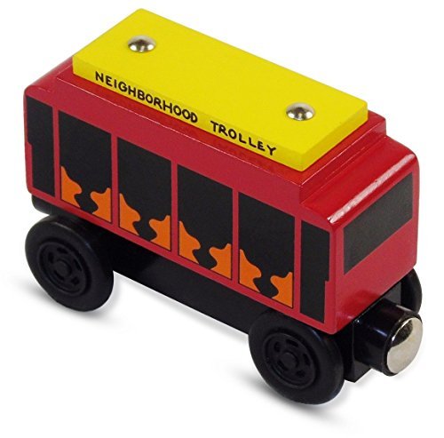 Wooden Neighborhood Toy Trolley Limited Edition