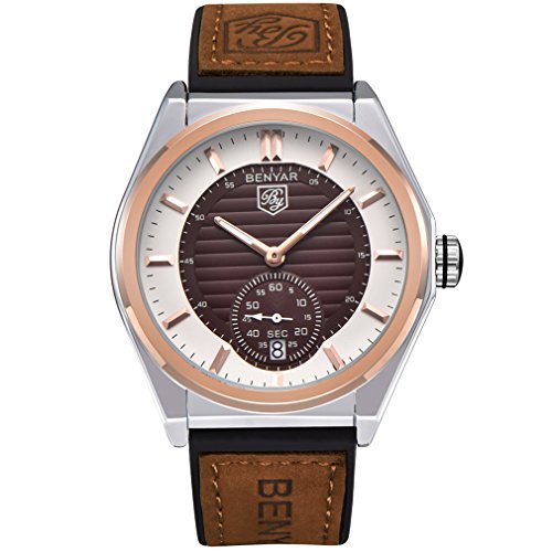 Benyar classic men s fashion waterproof chronograph wat…